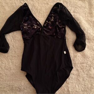 Gorgeous black detailed leotard